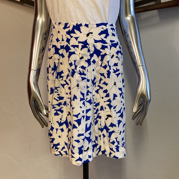 Anthropologie Silk Skirt, 10 - Picture 1 of 5